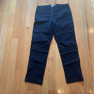 GAP Straight Leg Khakis, Navy, Size 33 x 32